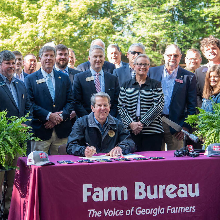 Gov. Kemp backs rural Ga. by signing ag & forestry bills